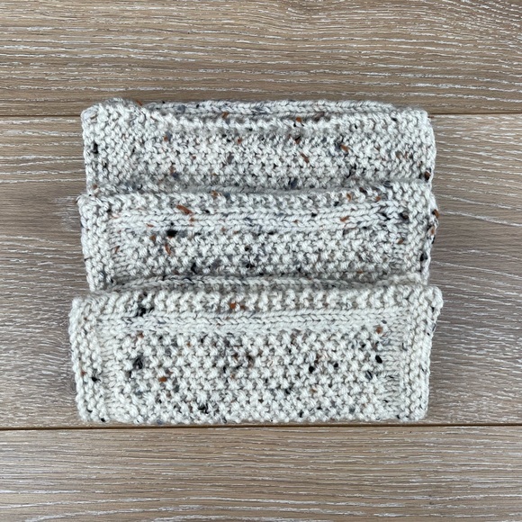 Set of 3 Handmade Multi Shade Grey and Brown Dishcloths - Picture 5 of 9